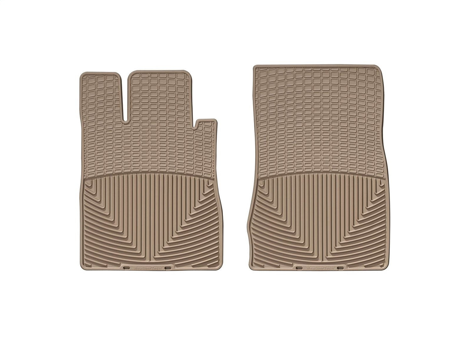 Weathertech W36TN All Weather Floor Mats; Tan; Front; Weathertech W36TN