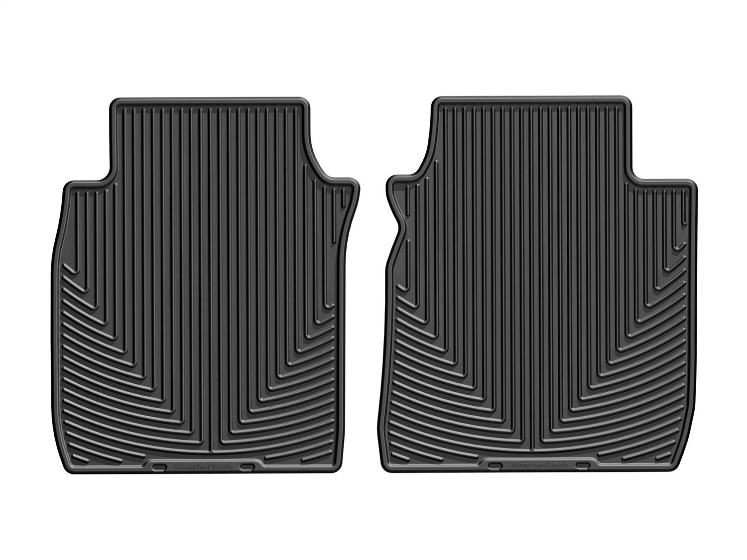 Weathertech W393 All Weather Floor Mats; Black; Rear; Weathertech W393