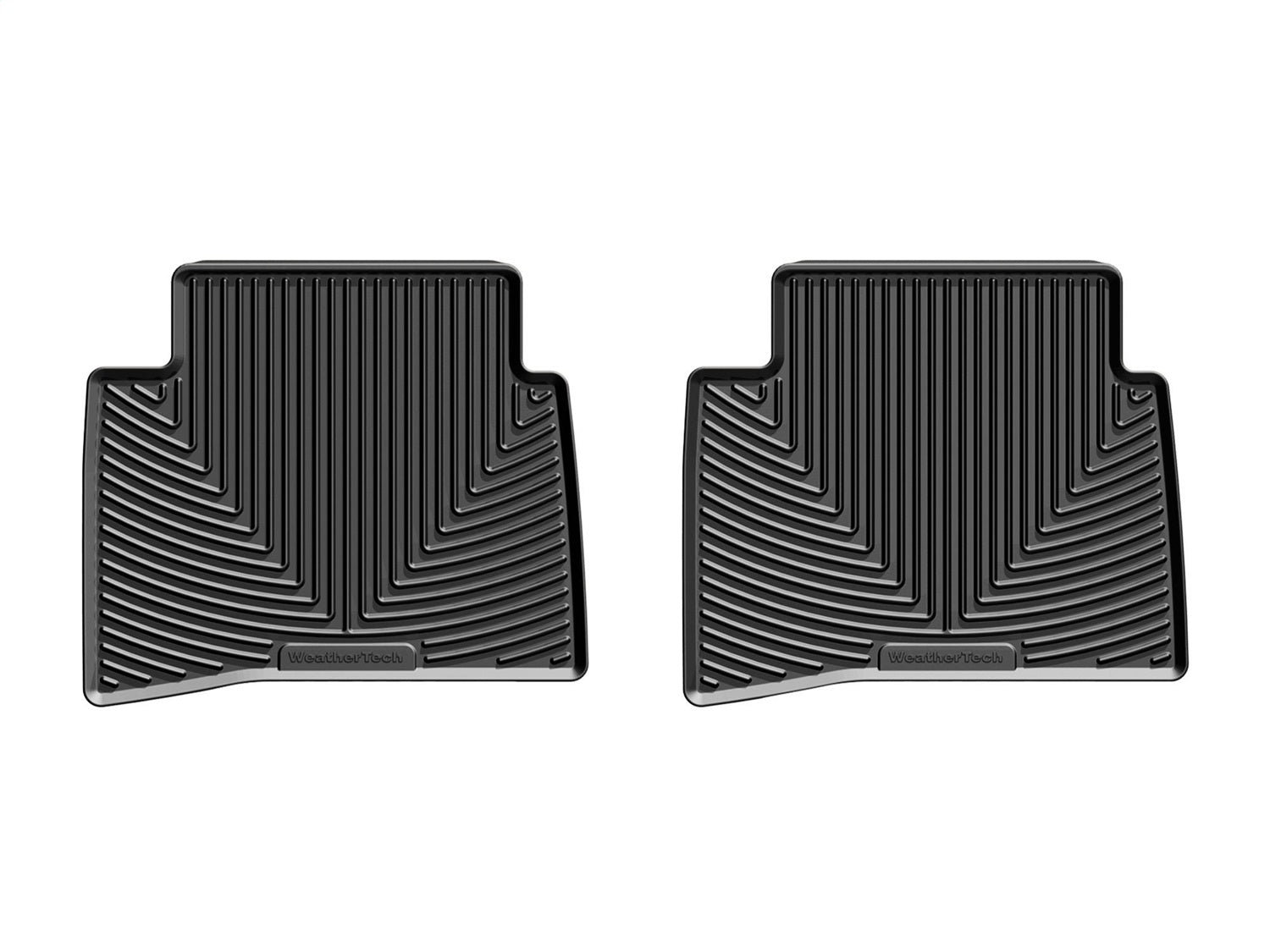 Weathertech W401 All Weather Floor Mats; Black; Rear; Weathertech W401