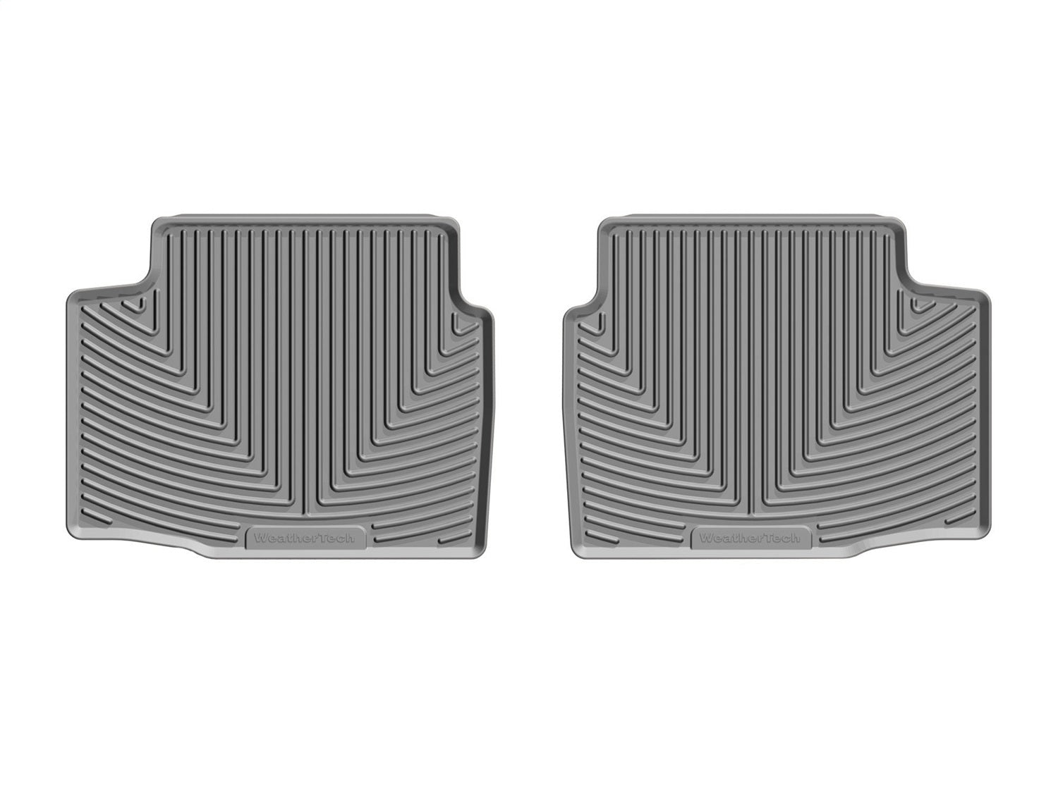 Weathertech W423GR All Weather Floor Mats; Gray; Rear; Weathertech W423GR