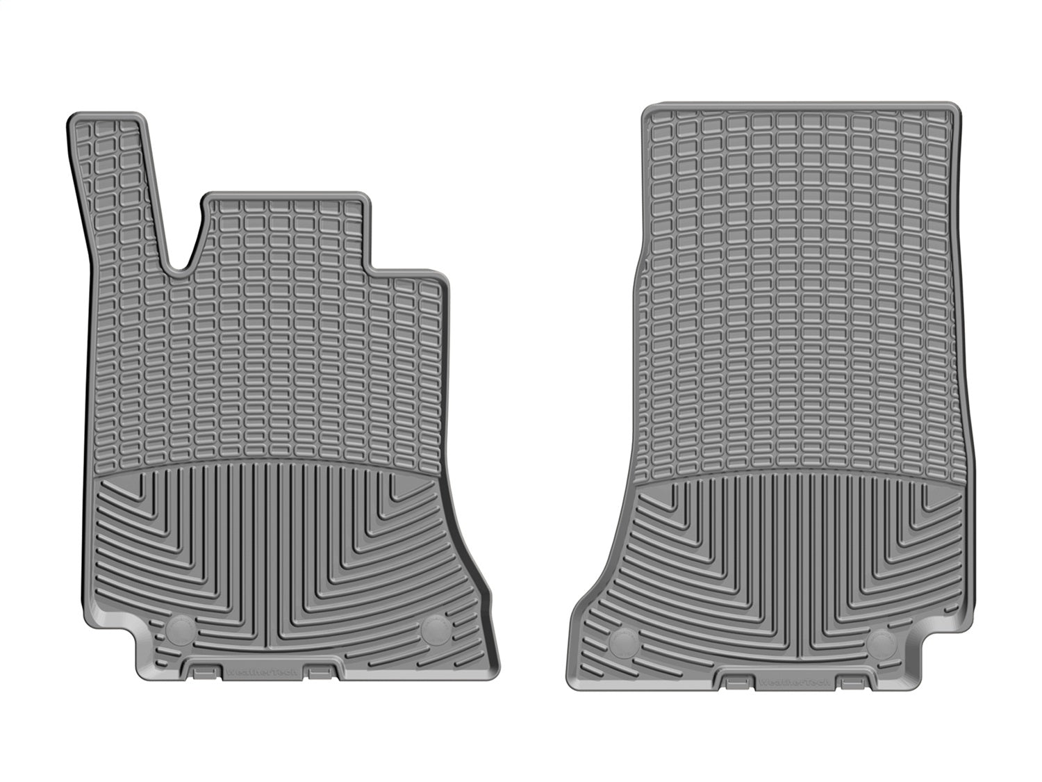 Weathertech W429GR All Weather Floor Mats; Gray; Front; Weathertech W429GR