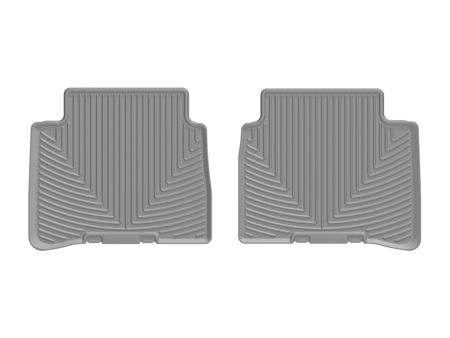 Weathertech W436GR All Weather Floor Mats; Gray; Rear; Weathertech W436GR