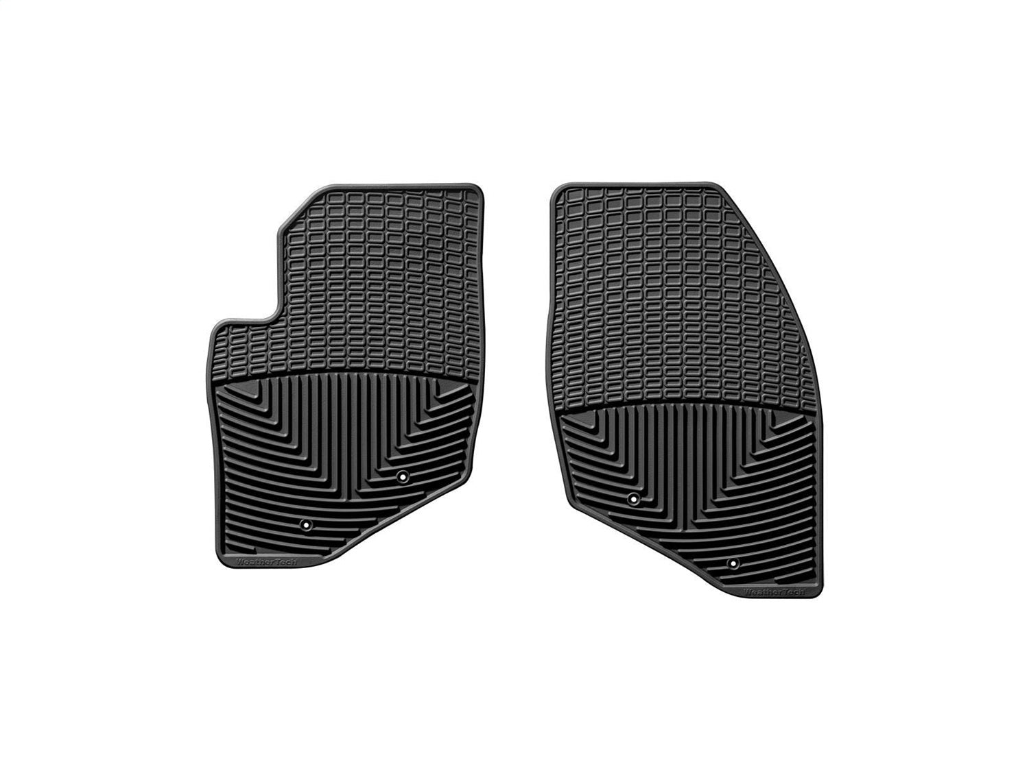 Weathertech W44 All Weather Floor Mats; Black; Front; Fits w/2001-02 Volvo XC/2003-04 V50; Weathertech W44