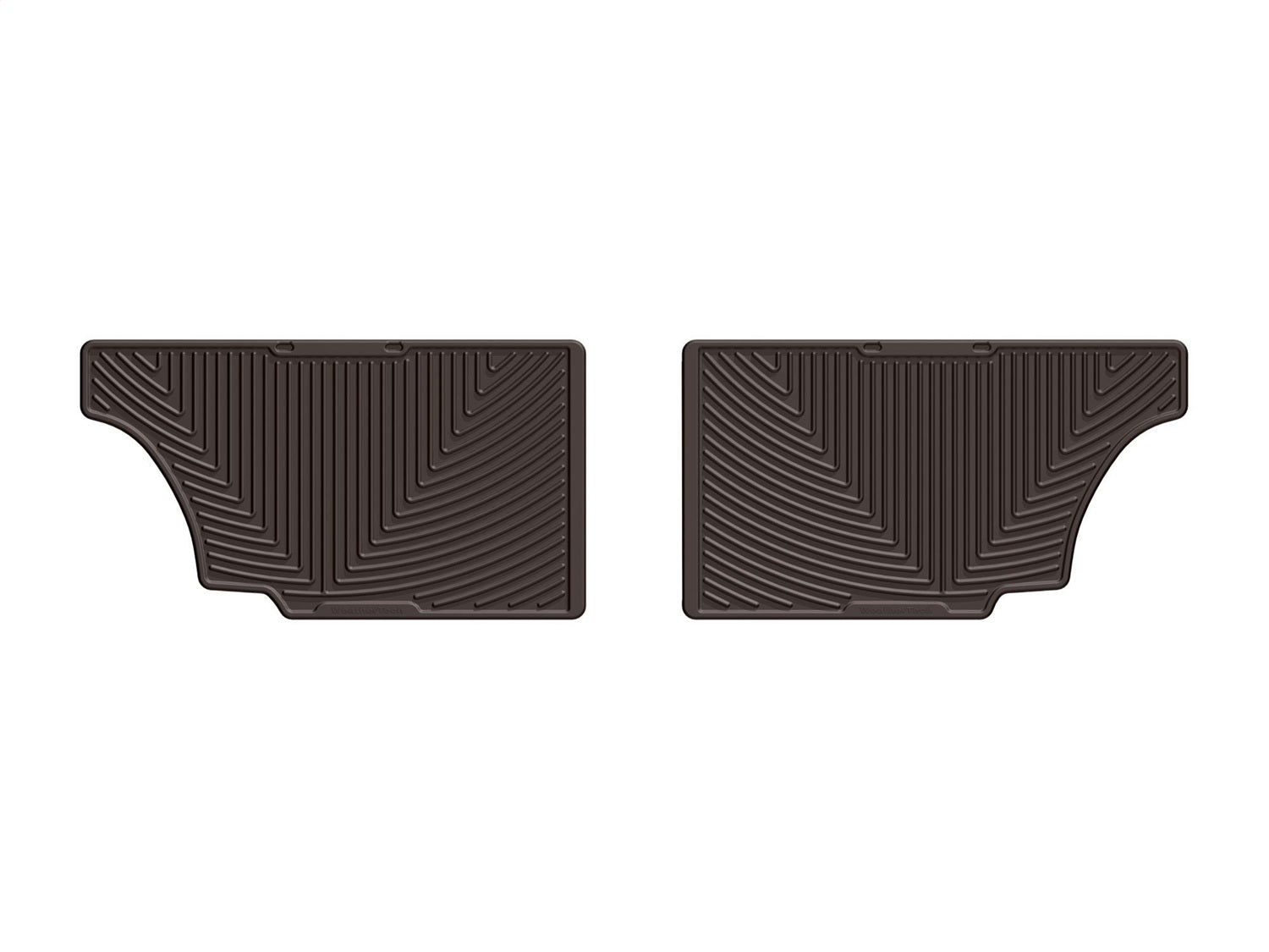 Weathertech W467CO All Weather Floor Mats; Cocoa; Third Row; Weathertech W467CO