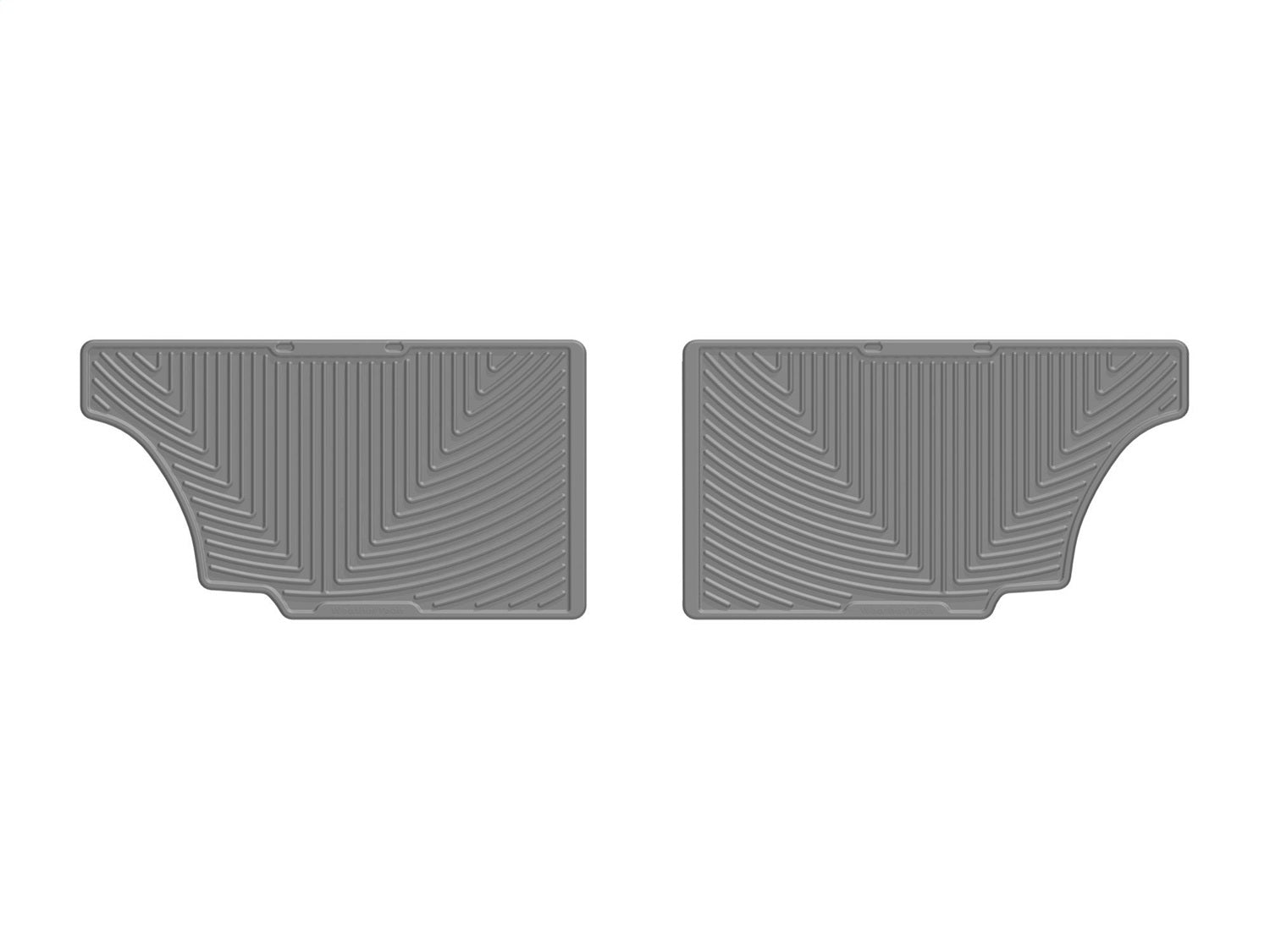 Weathertech W467GR All Weather Floor Mats; Gray; Third Row; Weathertech W467GR