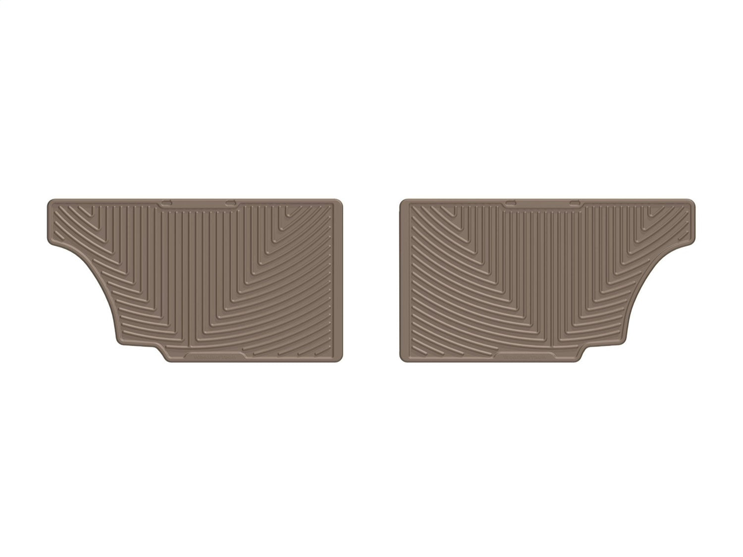 Weathertech W467TN All Weather Floor Mats; Tan; Third Row; Weathertech W467TN