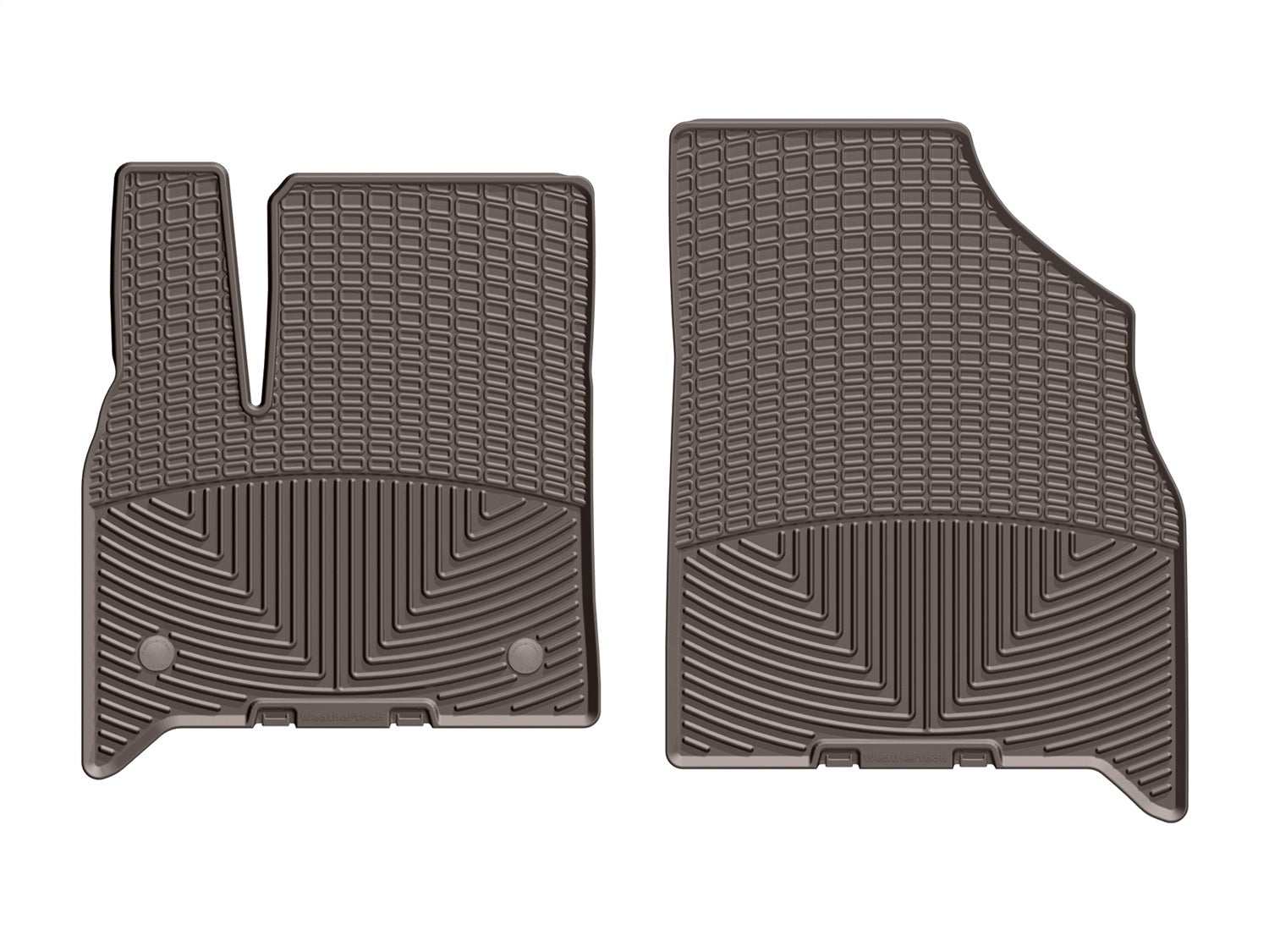 Weathertech W469CO All Weather Floor Mats; Cocoa; Front; Weathertech W469CO