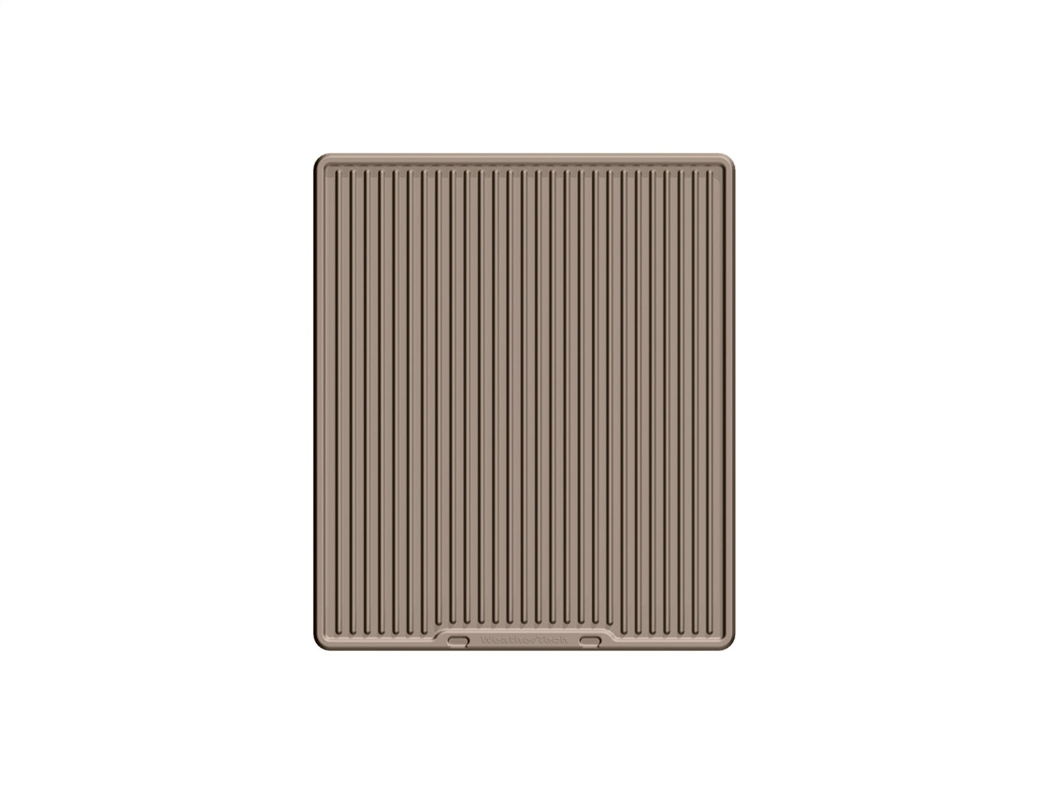 Weathertech W480TN All Weather Floor Mats; Tan; Rear; Center Aisle; Weathertech W480TN