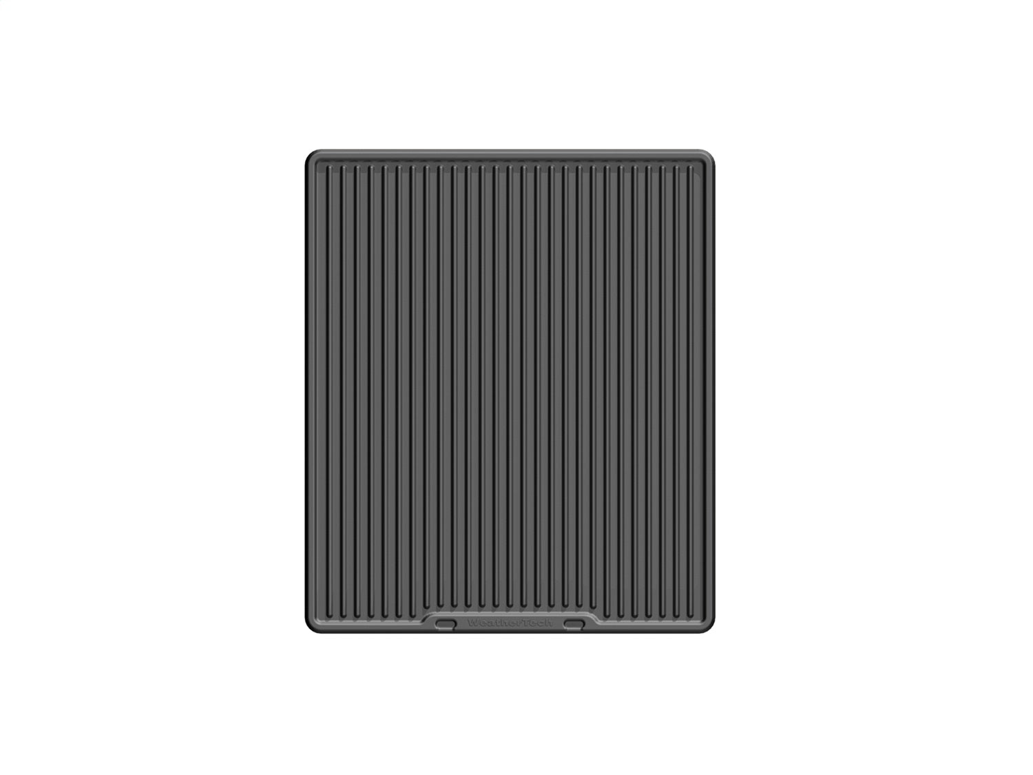 Weathertech W480 All Weather Floor Mats; Black; Rear; Center Aisle; Weathertech W480