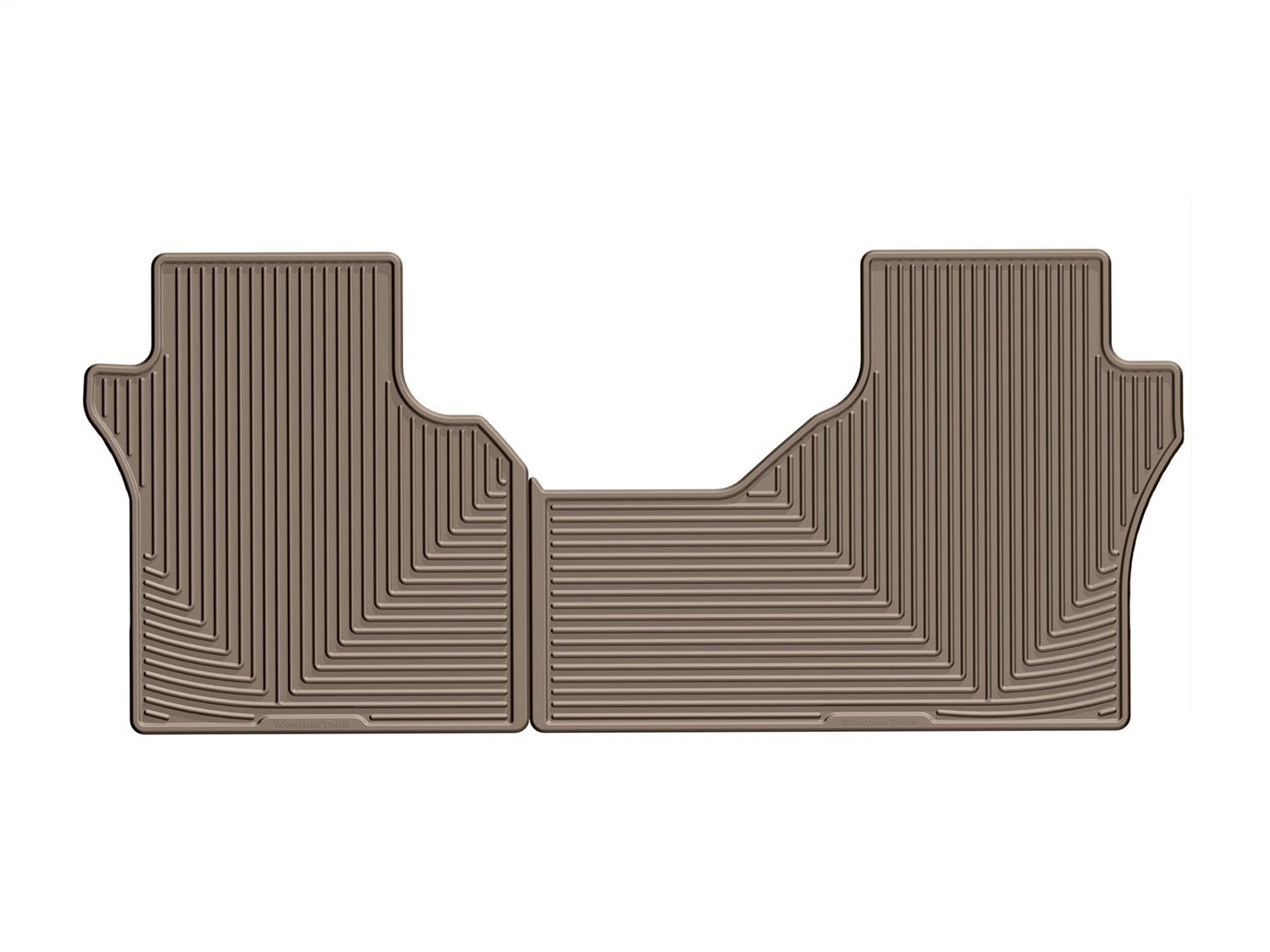 Weathertech W490TN All Weather Floor Mats; Tan; Rear; Weathertech W490TN