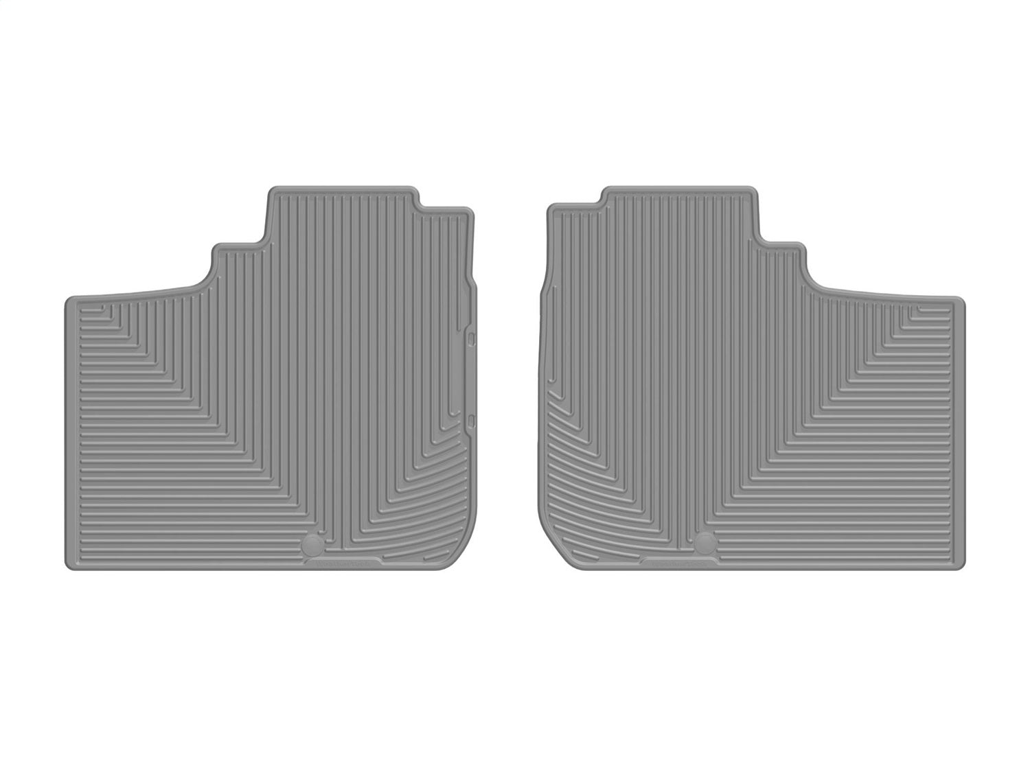 Weathertech W507GR All Weather Floor Mats; Gray; Rear; Weathertech W507GR