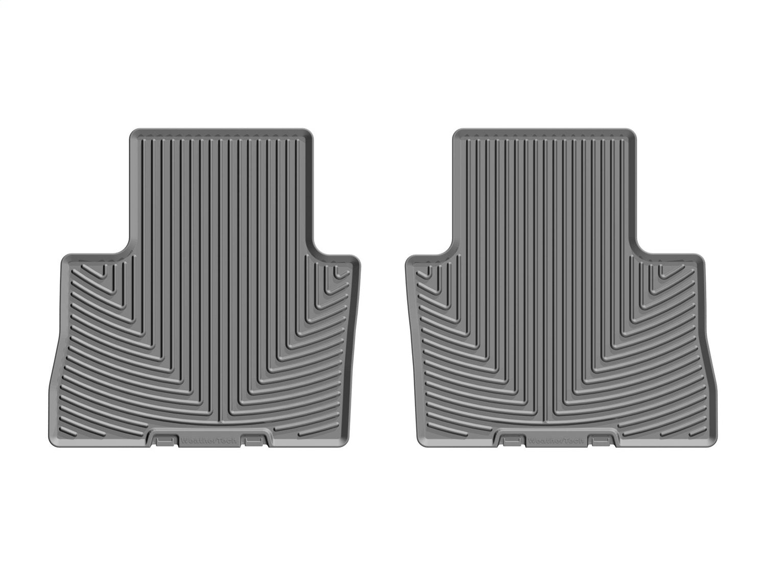 Weathertech W525GR All Weather Floor Mats; Gray; Rear; Weathertech W525GR