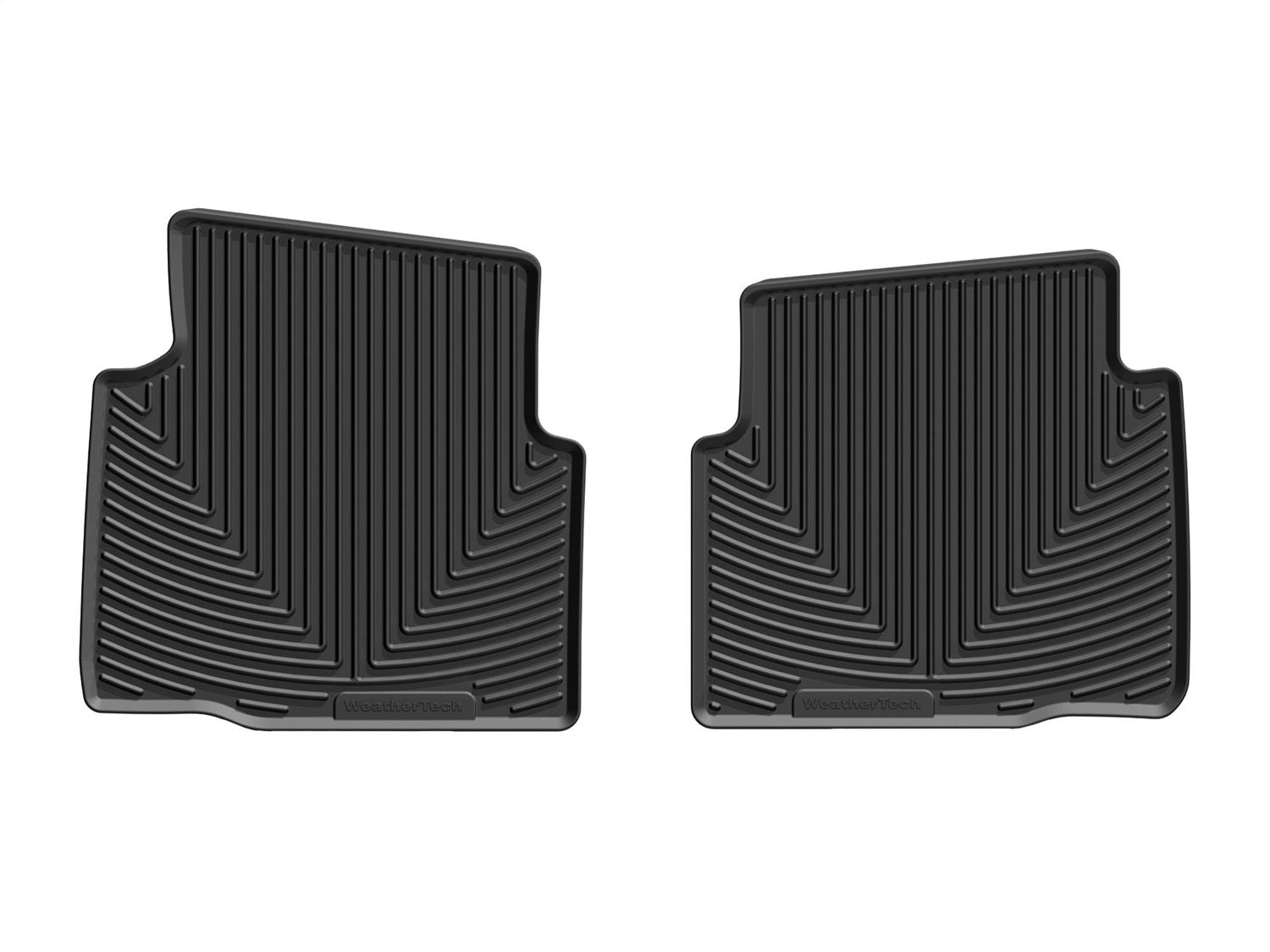Weathertech W532 All Weather Floor Mats; Black; Rear; Weathertech W532