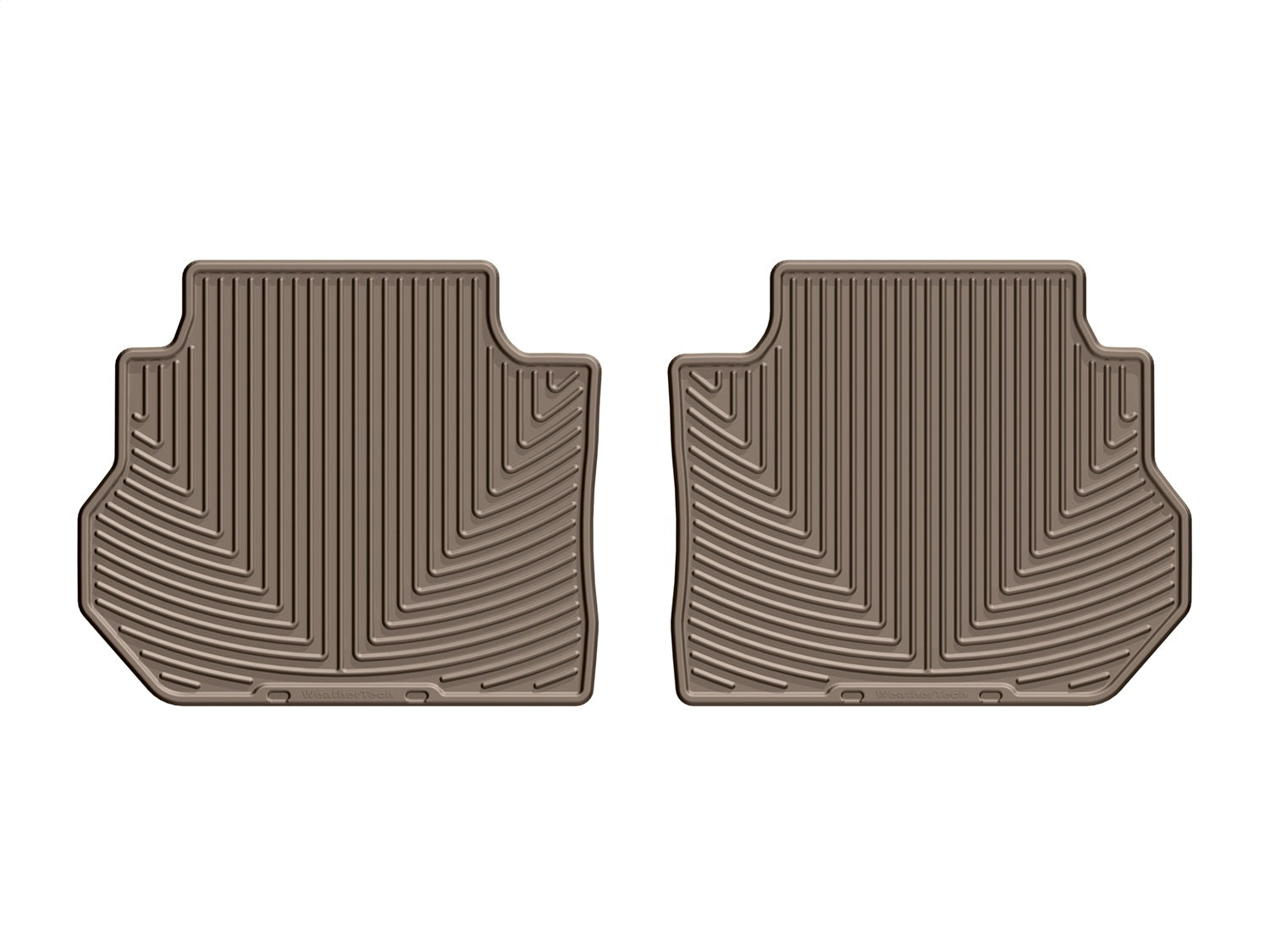 Weathertech W535TN All Weather Floor Mats; Tan; Rear; Weathertech W535TN