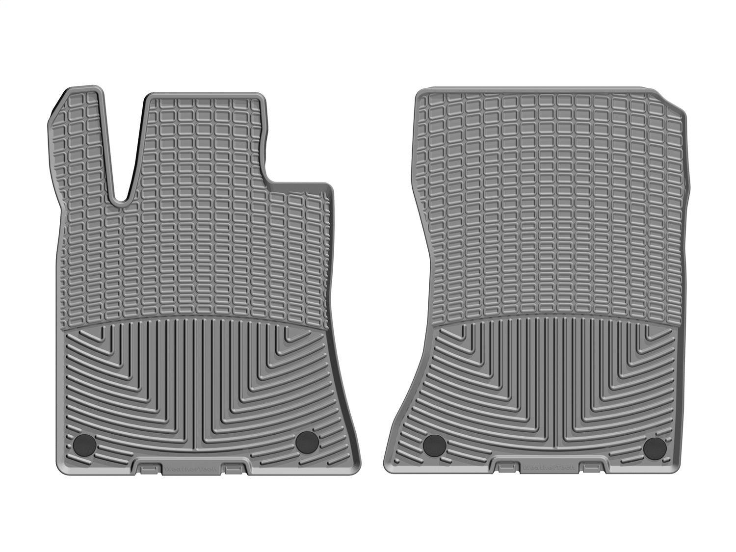 Weathertech W536GR All Weather Floor Mats; Gray; Front; Weathertech W536GR