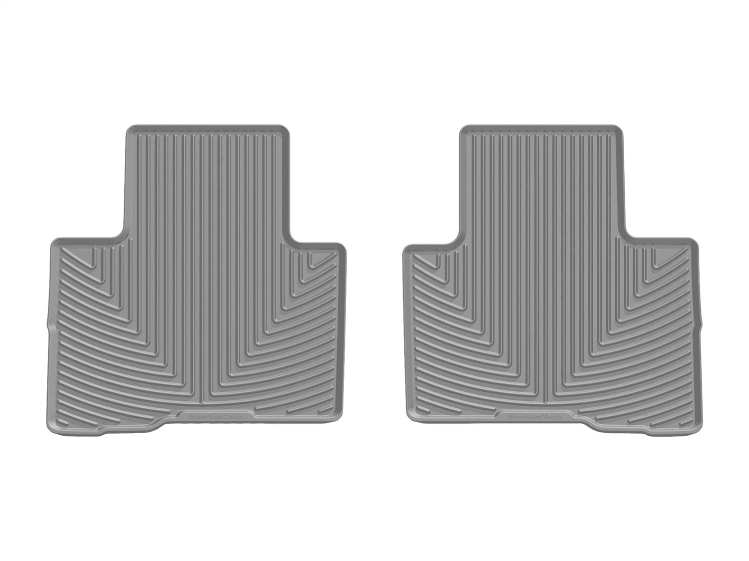 Weathertech W541GR All Weather Floor Mats; Gray; Rear; Weathertech W541GR