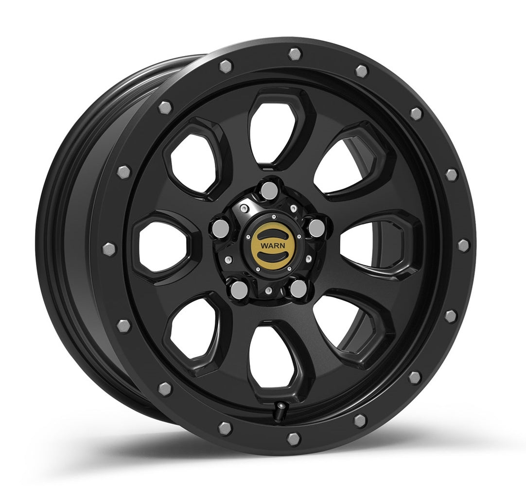 Warn 106685 Wheel 17x8.5 Moonsault Black 5x5 (5x127mm) Warn 106685