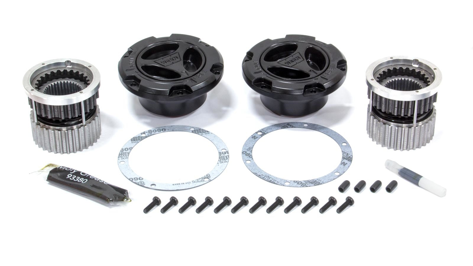 Warn 95060 Hubs 05- Ford Super Duty Black Warn 95060