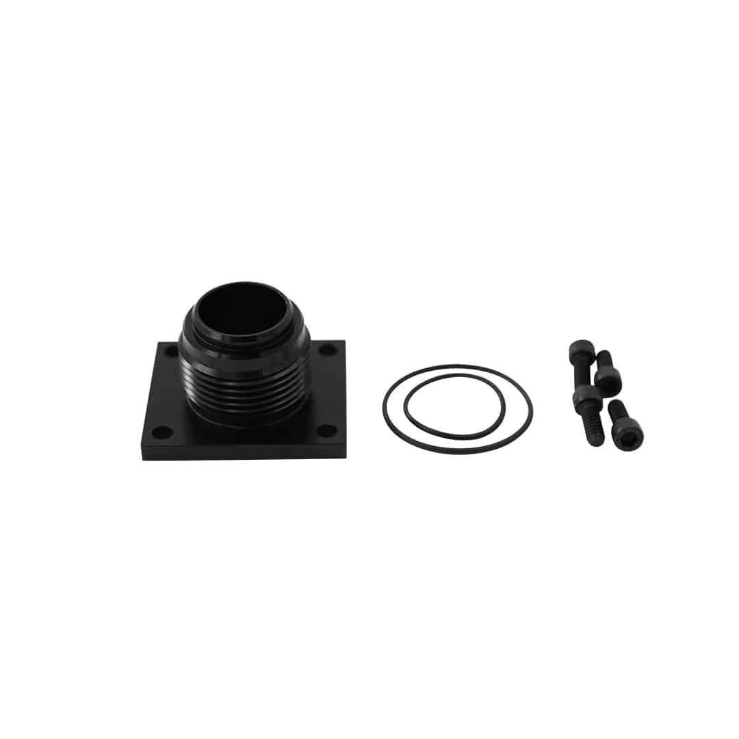 Waterman Racing Components WRC-29015 Adapter Inlet -16 for WRC Pumps Black Waterman Racing Components WRC-29015