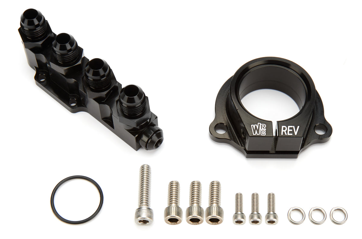 Waterman Racing Components WRC-45202 Sprint Car Fuel Pump Fitting Kit w/Manifold Waterman Racing Components WRC-45202