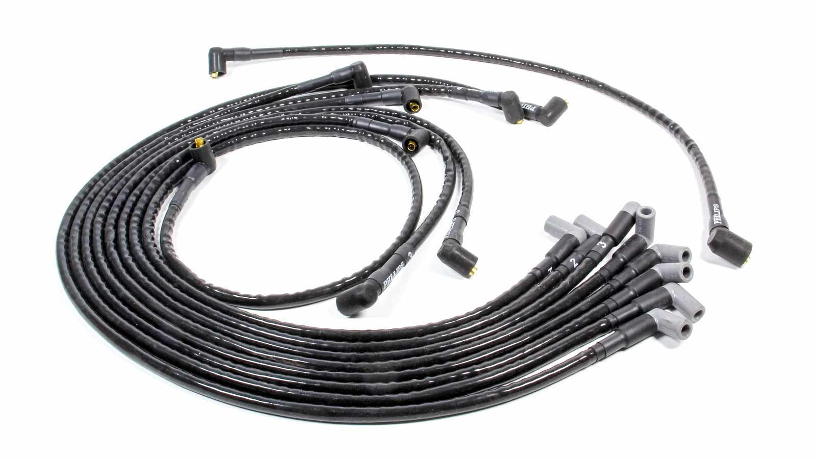 Woody Wires 811 SBC Plug Wires Socket Type Around Front Woody Wires 811