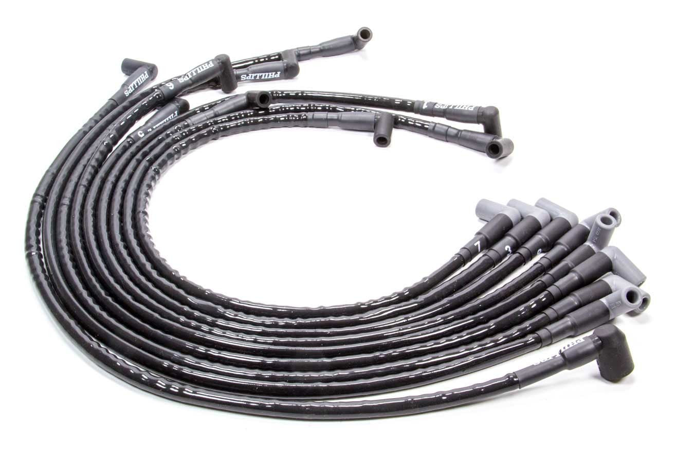 Woody Wires S817 SBC Plug Wires HEI Type Around Back Woody Wires S817
