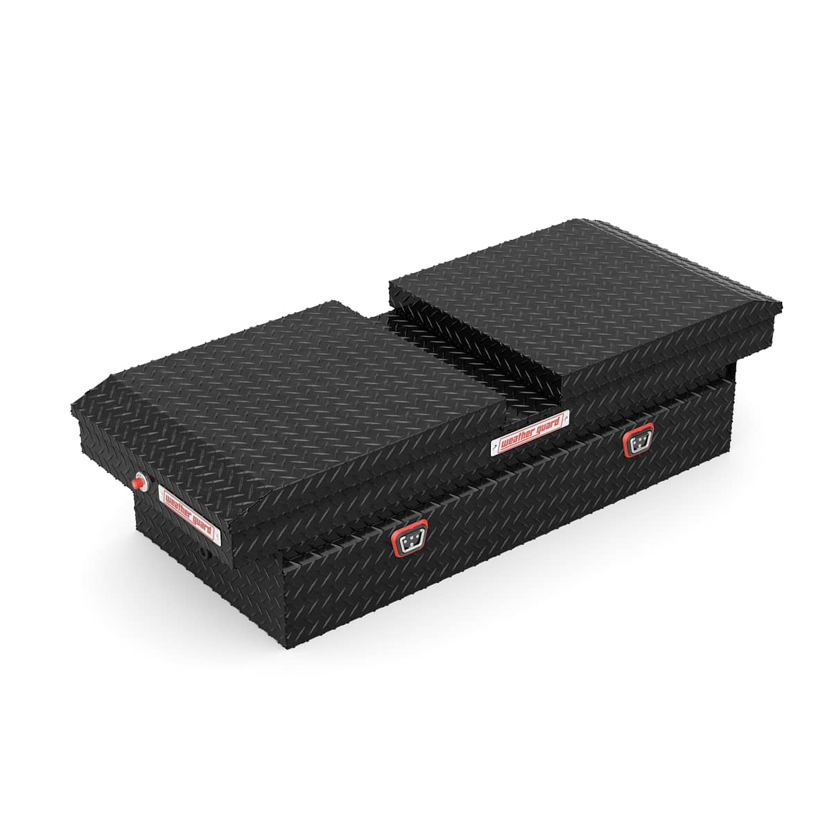 Weatherguard 114-5-04 GLOSS BLACK ALUMINUM GULL WING TOOL BOX Weatherguard 114-5-04