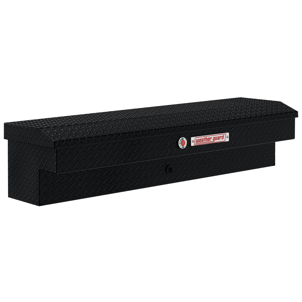 Weatherguard 174-5-04 LO-SIDE BOX 56" ALUMINUM GLOSS BLACK Weatherguard 174-5-04