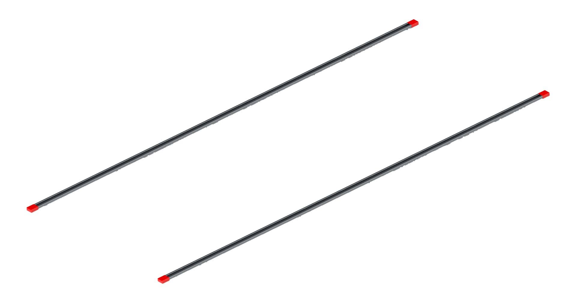 Weatherguard 2115-0-01 ROOF MOUNTING CHANNEL 14-25 RAM PROMASTER Weatherguard 2115-0-01