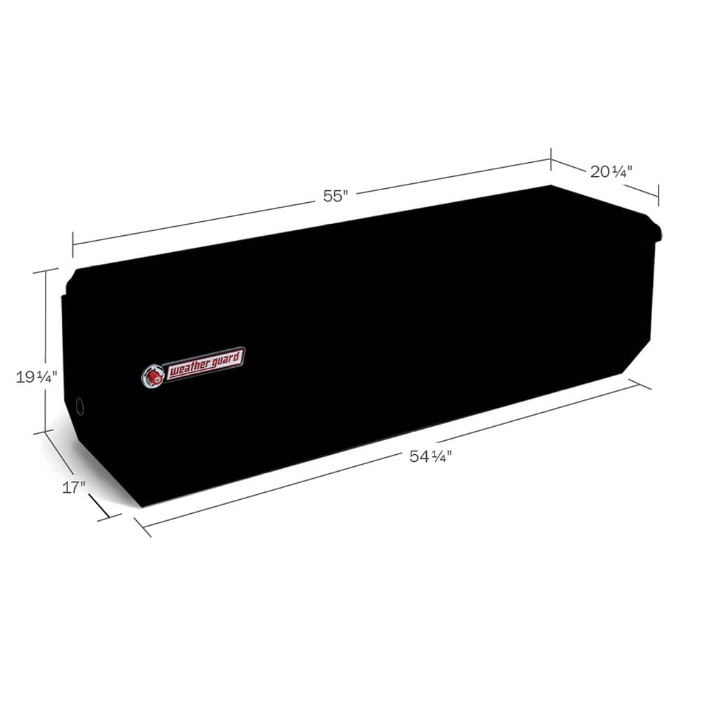 Weatherguard 654-5-01 BLACK ALUMINUM CHEST BOX Weatherguard 654-5-01