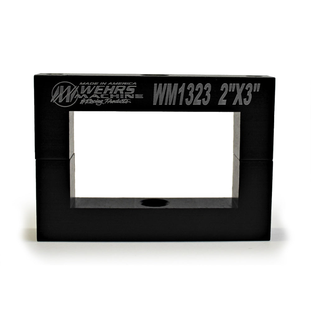 Wehrs Machine & Racing Products WM1323 Weight Mount 2x3 Wehrs Machine & Racing Products WM1323