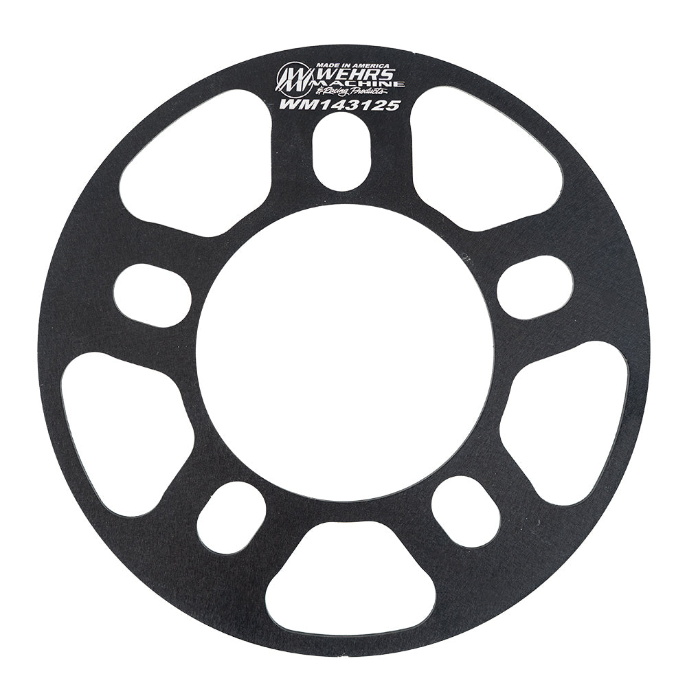 Wehrs Machine & Racing Products WM143125 Wheel Spacer 1/8in Small 5 Alum Wehrs Machine & Racing Products WM143125