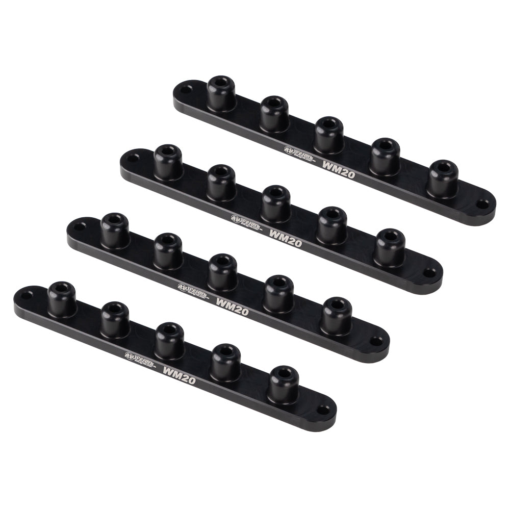Wehrs Machine & Racing Products WM20 Lug Nut Plate Set of 4 5/8 Coarse Wehrs Machine & Racing Products WM20
