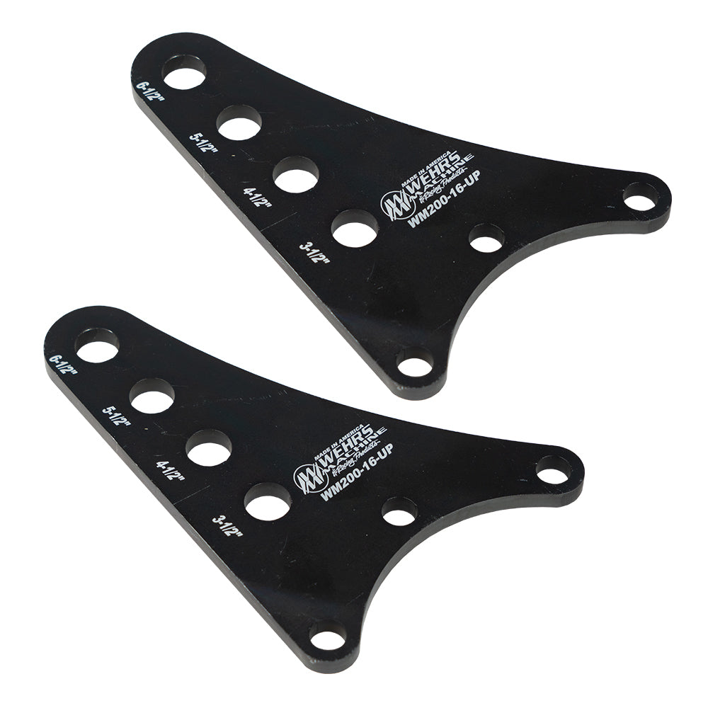 Wehrs Machine & Racing Products WM200-16UP Upper Plates Brake Floater Double Shear Wehrs Machine & Racing Products WM200-16UP