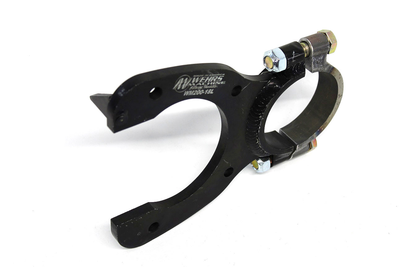 Wehrs Machine & Racing Products WM200-18L Caliper Mount Left Clamp-On Metric Fab. Wehrs Machine & Racing Products WM200-18L