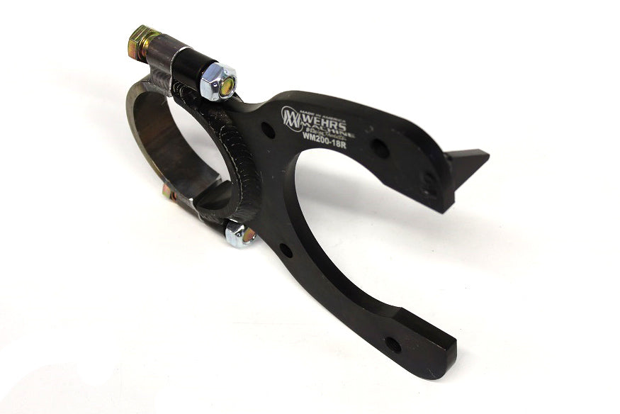 Wehrs Machine & Racing Products WM200-18R Caliper Mount Right Clamp-On Metric Fab. Wehrs Machine & Racing Products WM200-18R