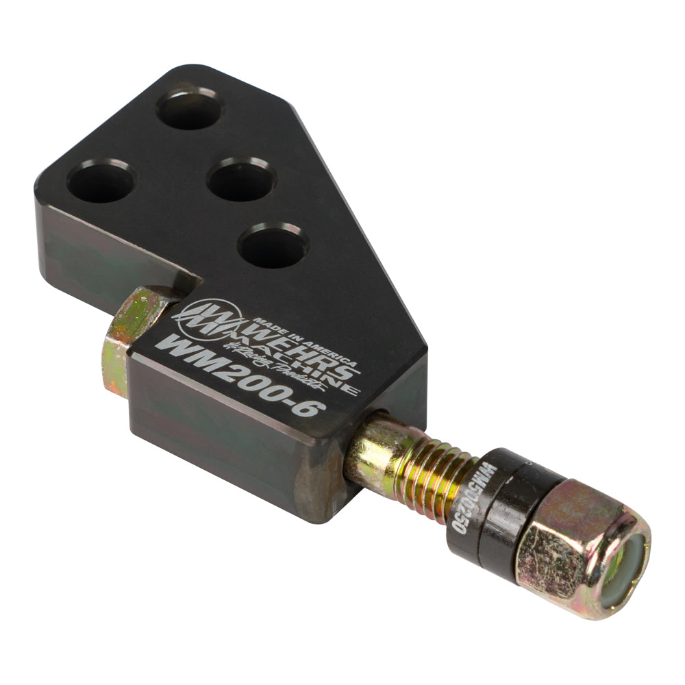 Wehrs Machine & Racing Products WM200-6 Shock Mnt Straight Steel Wehrs Machine & Racing Products WM200-6