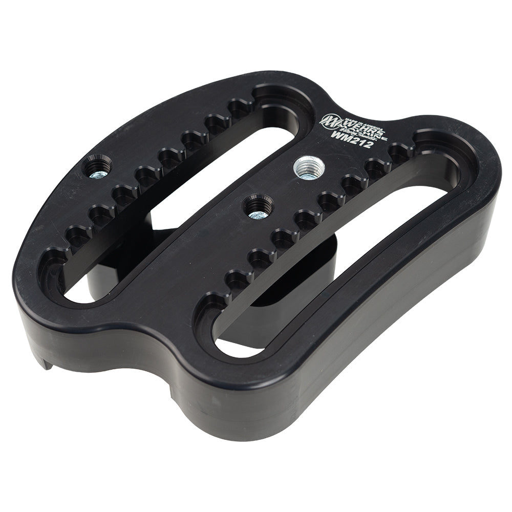 Wehrs Machine & Racing Products WM212 Panhard Mount Alum 2x2 Double Radius Climber Wehrs Machine & Racing Products WM212