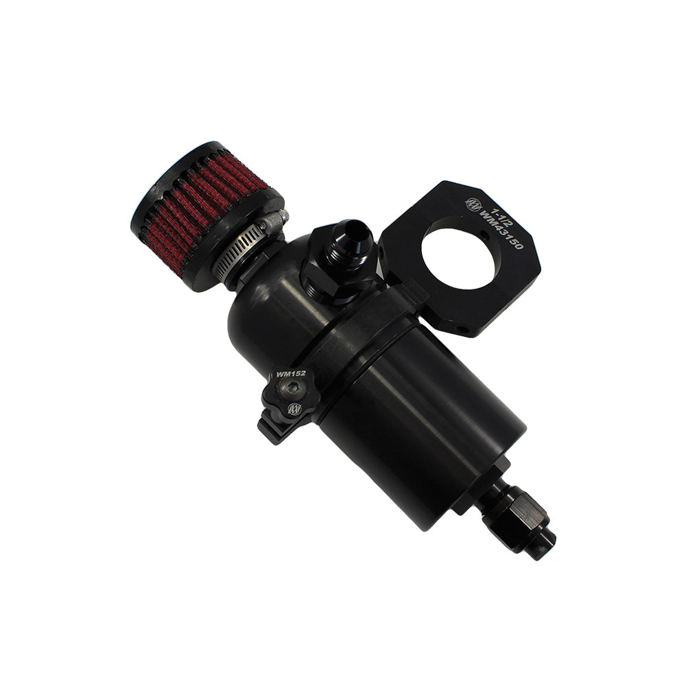 Wehrs Machine & Racing Products WM217 Breather Tank Remote -10an 1-1/2in Mnt Wehrs Machine & Racing Products WM217