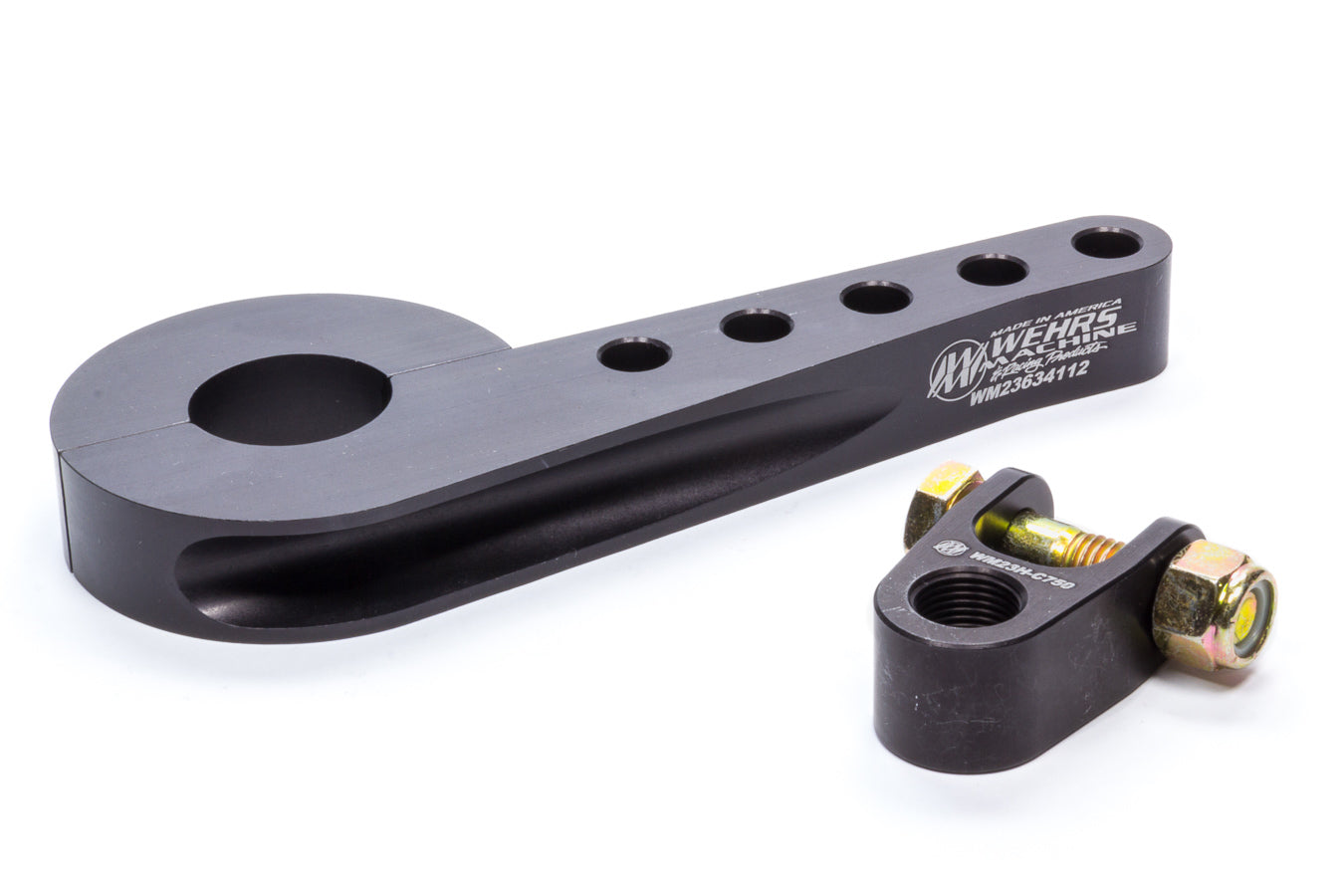 Wehrs Machine & Racing Products WM23634112C750 Steering Mount Clamp-On 1-1/2in Bar 6 3/4in Long Wehrs Machine & Racing Products WM23634112C750