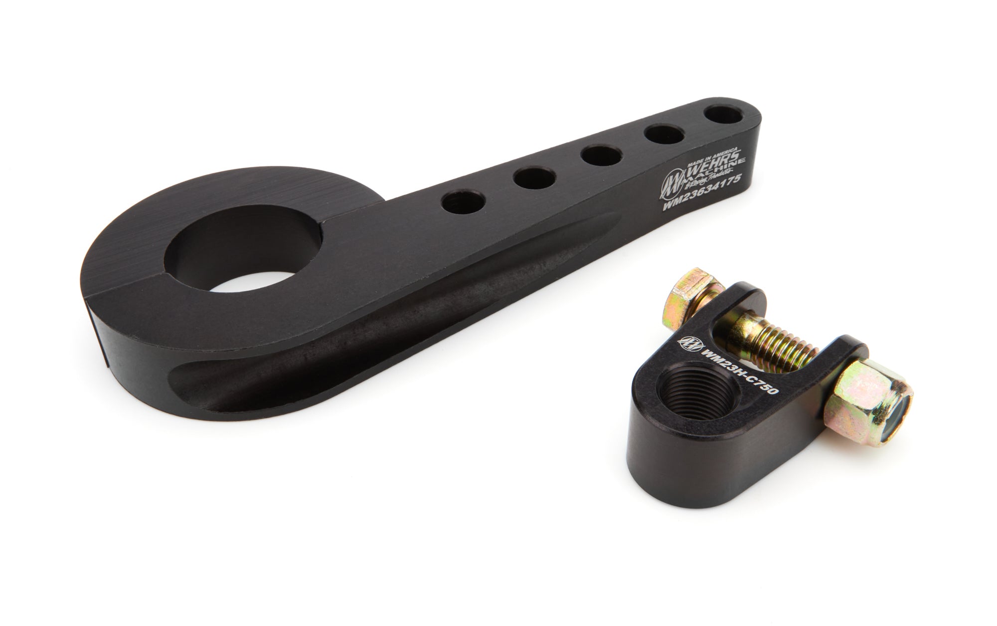 Wehrs Machine & Racing Products WM23634175C750 Steering Mount Clamp-On 1-3/4in Bar 6-3/4in Long Wehrs Machine & Racing Products WM23634175C750