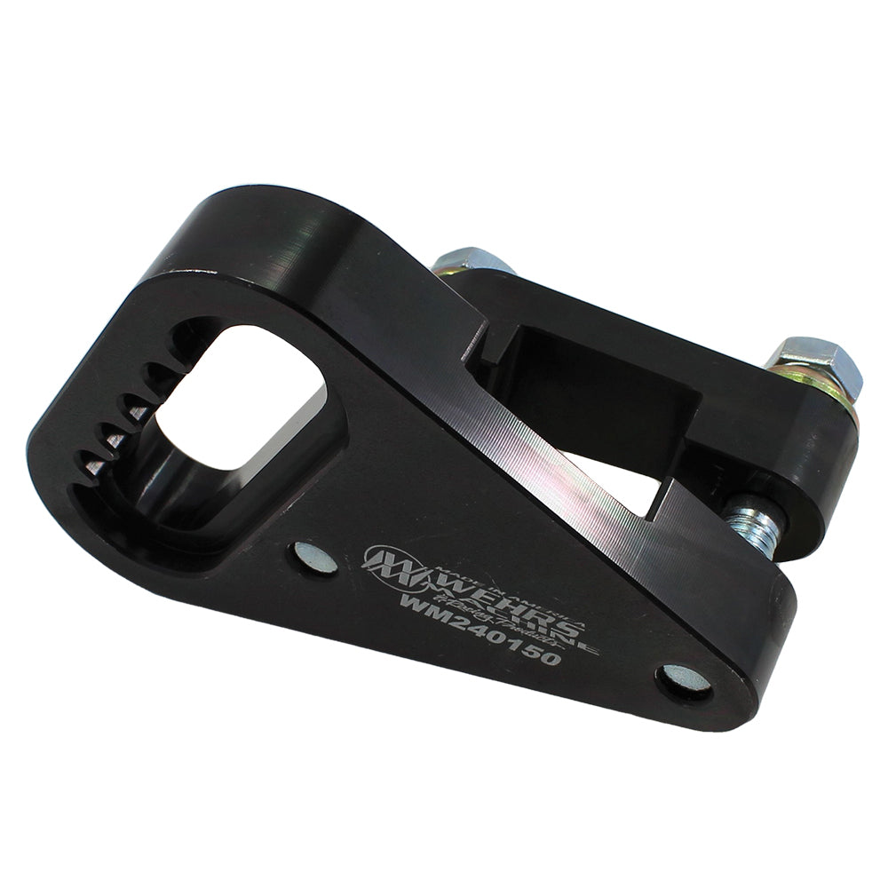 Wehrs Machine & Racing Products WM240150 Offset Climber Mount Steel 1-1/2in Sq. Tube Wehrs Machine & Racing Products WM240150