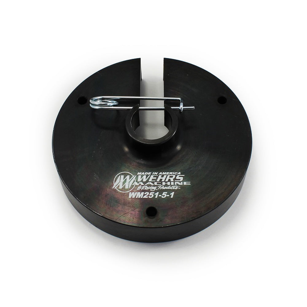 Wehrs Machine & Racing Products WM251-5-1 Spring Cup Slider 5in OD Alignment Removable Side Wehrs Machine & Racing Products WM251-5-1