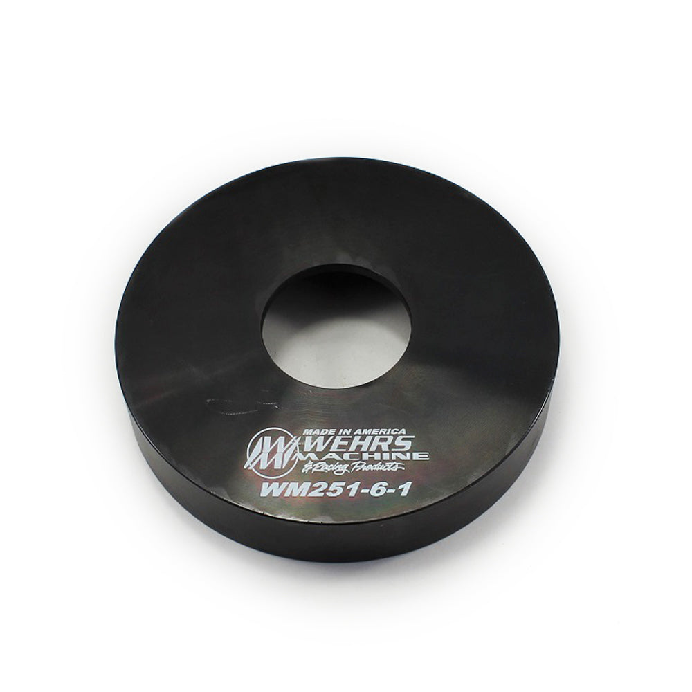 Wehrs Machine & Racing Products WM251-6-1 Spring Cup Slider 5in OD Alignment Nut Side Wehrs Machine & Racing Products WM251-6-1