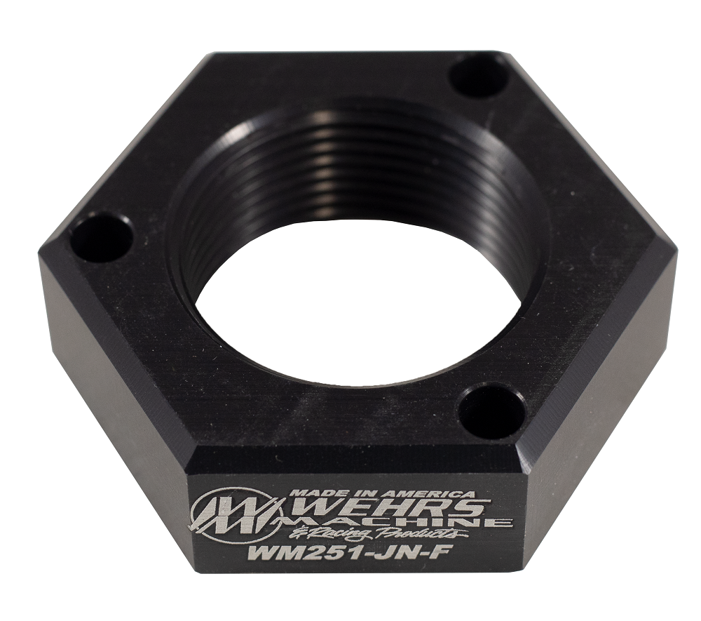 Wehrs Machine & Racing Products WM251-JN-F Jam Nut for Spring Slider Fine Thread Wehrs Machine & Racing Products WM251-JN-F