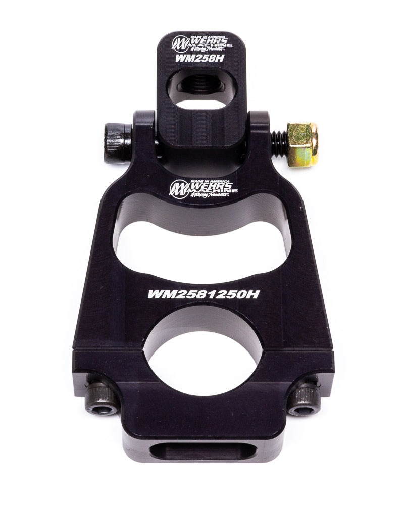 Wehrs Machine & Racing Products WM258125045H Clamp On Hood Pin Mount Hinged 1-1/4in Dia 4-1/2 Wehrs Machine & Racing Products WM258125045H