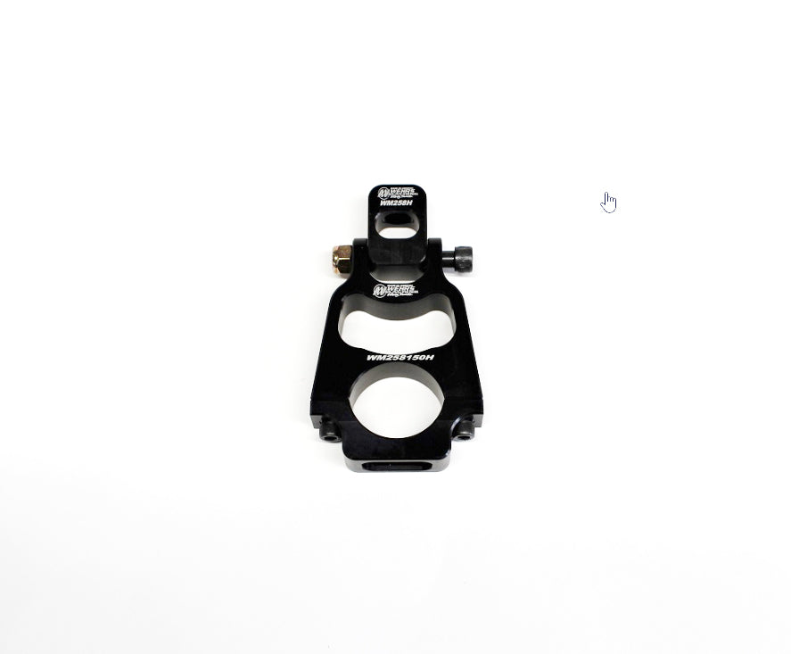 Wehrs Machine & Racing Products WM25815045H Clamp on Hood Pin Mount Hinged 1-1/4 x 4-1/2in Wehrs Machine & Racing Products WM25815045H