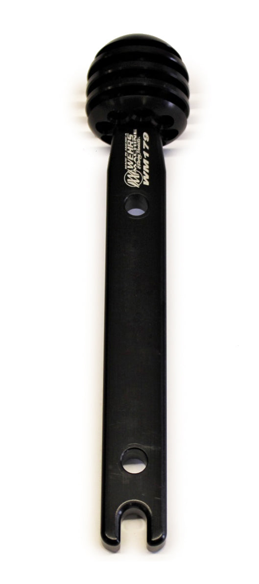 Wehrs Machine & Racing Products WM29179 Shift Handle Straight w/ Knob Black 5-1/2in Tall Wehrs Machine & Racing Products WM29179