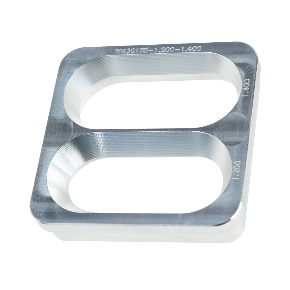 Wehrs Machine & Racing Products WM301TB-1.200-1.400 Carb Insert Twin Blade 1in Tall 1.200in-1.400in Wehrs Machine & Racing Products WM301TB-1.200-1.400