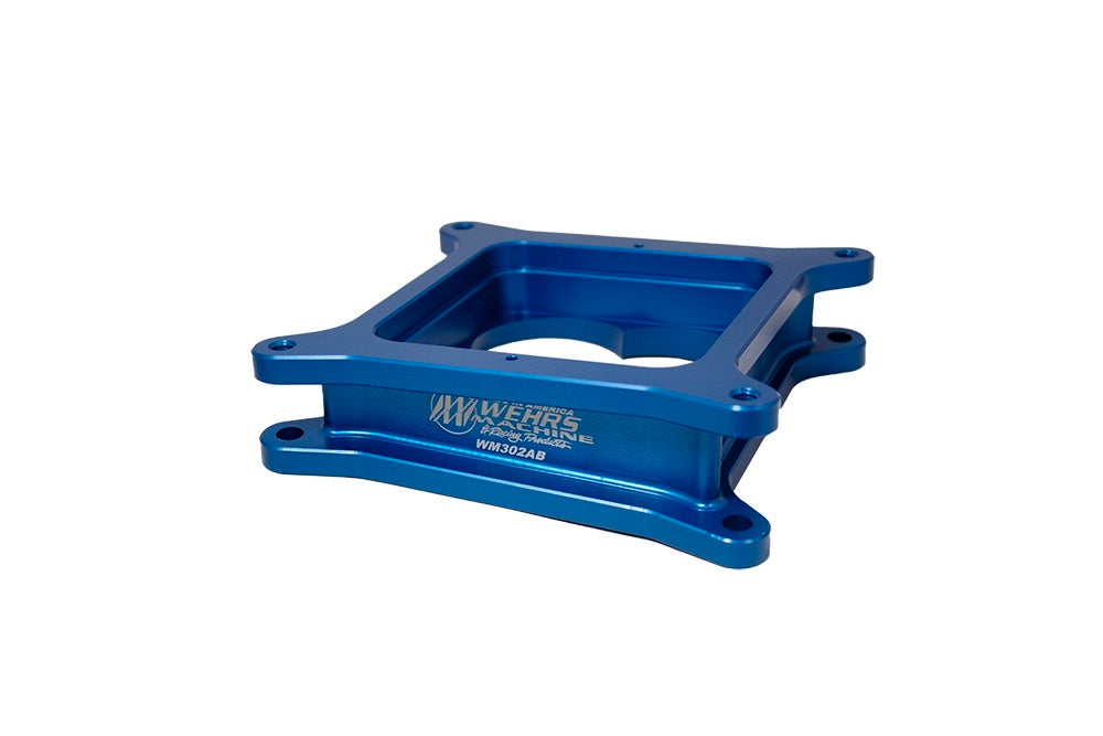Wehrs Machine & Racing Products WM302AB Carb Spacer Tuning Sys Angled Wehrs Machine & Racing Products WM302AB